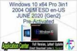 Windows 10 X64 10in1 2004 OEM ESD pt-BR JUNE 2020 {Gen2}